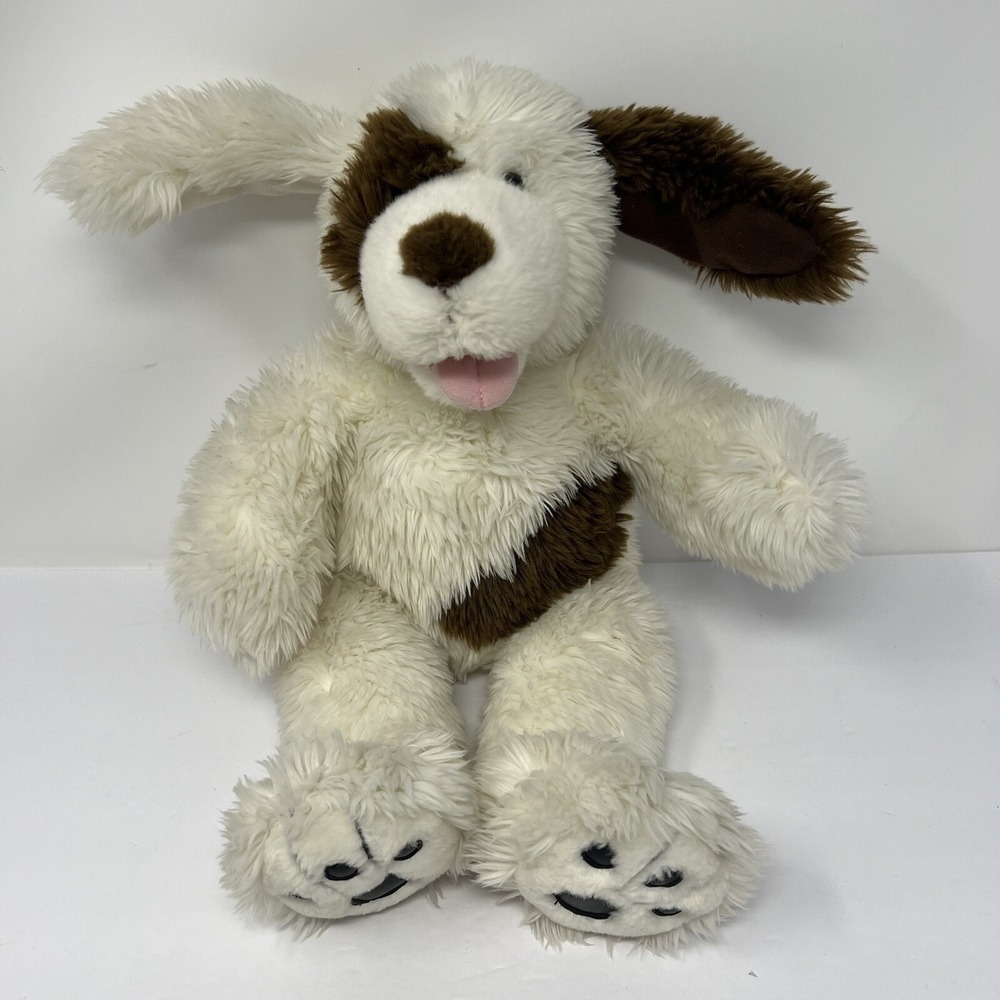 Build A Bear Workshop 16" Scruffy Brown Puppy Dog Plush Stuffed Animal Toy